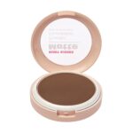 Ruby Kisses Matte Powder Foundation, Ebony, 8 Shades, Sponge & Mirror Included, Full Coverage, Versatile Pressed Powder Finisher - Image 3
