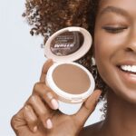 Ruby Kisses Matte Powder Foundation, Ebony, 8 Shades, Sponge & Mirror Included, Full Coverage, Versatile Pressed Powder Finisher - Image 6