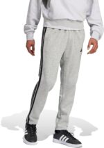 Adidas Mens Essentials 3-Stripes Regular Tricot Pantspants - Image 3