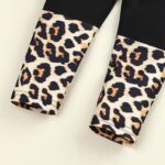 Toddler Girl Clothes Figure Graphic Drop Shoulder Top Pullover Leopard Print Pants Fall Winter Outfit Set - Image 8