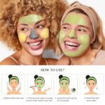 SHVYOG 4Pcs Face Mask Set - Turmeric Clay Mask, Vitamin C, Green Tea, Rose, Dead Sea Mud Mask, Skin Care Mask for Deep Cleansing, Refining Pores, Stocking Stuffers for Women, Gifts for Women- 240g - Image 8