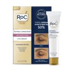 RoC Retinol Correxion Eye Cream Mini for Dark Circles & Puffiness, Daily Wrinkle Cream, Anti Aging Line Smoothing Skin Care Treatment, .25 Ounces - Image 3