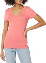Amazon Essentials Womens Slim-Fit Short-Sleeve V-Neck T-Shirt - Image 4