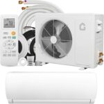 18000BTU Mini Split Ac/Heating System,19 SEER2 230 V AC Unit Cools Rooms up to1250 Sq. Ft, L Panel Indoor Unit Split Air Conditioner,Energy Efficient Inverter AC w/Heat Pump,Low Noise (42 db) - Image 2