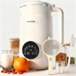 8-in-1 Automatic Nut Milk Maker Machine, 50oz Soy Milk Maker with 12 Blades, Nut Milk Maker Blender for Homemade Plant-Based Milk, Oat, Soy, with Self-Cleaning, Keep Warm, 12-Hour Delay - Image 2