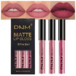 AMY'S DIARY 3Pcs Matte Rose Pink Liquid blush Lipstick Set, Soft Pink Nude Dusty Rose Mauve Red Lip Stain Kit, LipStain Long Lasting 24 Non-Transfer Lip Gloss, Waterproof Lip Makeup for Women Lippies - Image 2