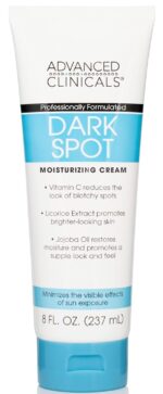 Advanced Clinicals Dark Spot Vitamin C Cream For Face, Hand & Body Lotion, Anti Aging Therapeutic Skin Care Moisturizer Lotion Reduces Appearance Of Age Spots, Blotchy Skin, & Wrinkles, Large 8 Fl Oz - Image 2