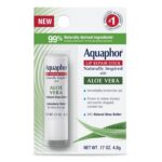 Aquaphor Naturally Inspired Lip Repair Stick with Aloe Vera and Natural Shea Butter, Hydrating Lip Balm Immediately Relieves Dryness, 0.17 Oz Stick - Image 2