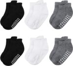 Baby and Toddler Socks,Soft Cotton Non-Slip Ankle Socks for New Born,Boys and Girls - Image 2