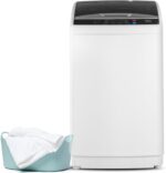Bonnlo 25LBS Fully Automatic Washer, 2 in 1 Portable Washing Machine, Top Load Washer and Spin Dryer Combo with Drain Pump, 10 Washing Programs & 5 Water Level for Home, Apartment - Image 2