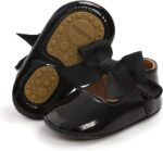 COSANKIM Baby Girls Mary Jane Flats Shoes Anti-Slip Rubber Sole Infant Toddler Princess Wedding Dress Shoes - Image 2