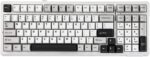 EPOMAKER x Aula F99 Wireless Mechanical Keyboard, Hot Swappable Gasket Custom Gaming Keyboard with Five-Layer Padding, Bluetooth/2.4GHz/USB-C, 8000mAh Battery (White Grey, Graywood V3 Switch) - Image 2