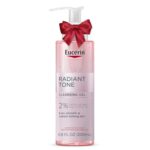 Eucerin Radiant Tone Face Cleanser Gel with 2% Exfoliating AHA Complex, Gentle Face Wash Improves Skin Clarity and Boosts Radiance, All Skin Types, Holiday Gifts for Self Care, 6.8 Fl Oz Bottle - Image 2