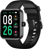 Fitness Tracker Watch, Step Tracker with Heart Rate, Blood Oxygen Sleep Monitor, IP68 Waterproof Pedometer, Step Calorie Counter, Health Fitness Watch for Sports, Activity Tracker for Women Men - Image 2