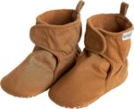 Gerber Baby Fleece Lined Wrap Fasten Non Skid Soft Slipper Booties - Image 2