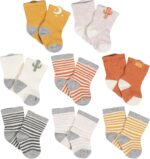 Gerber Unisex Baby 8-Pair Wiggle-Proof Sock - Image 2