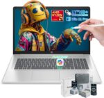 HP Premium 17 inch Touchscreen Laptop, AMD Ryzen 5 7430U, 17.3" HD+ Touch Screen, 32GB RAM, 2TB SSD, WiFi 6, BT 5.4, Copilot, Windows 11 Pro, Laptop Computer for Work School Home Office Business - Image 2