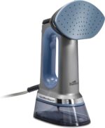 Hamilton Beach Durathon 3-in-1 Handheld Garment Steamer for Clothes & Steam Iron, 45 Second Heat-Up with 1700 Watts, 300ml Removable Water Tank, 27 Minutes of Steam, Auto Shutoff, Gray & Blue (11559) - Image 2