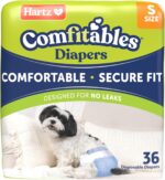 Hartz Disposable Dog Diapers, Size S 36 count, Comfortable & Secure Fit, Easy to Put On - Image 2