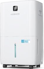 Kesnos 150 Pints Energy Star Dehumidifier for Home & Basement with Drain Hose, Front LED Display and 2.12 Gal Water Tank, Ideal for Spaces up to 7,500 Sq. Ft., Featuring Auto Defrost & Timer Function - Image 2