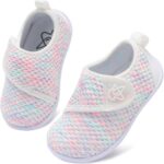 LeIsfIt Baby Shoes Boys Girls First Walking Shoes Non-Slip Infant Sneakers Lightweight Slip-on Crib Sneakers for First Walkers - Image 2