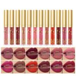 Matte Liquid Lipstick set Waterproof Long Lasting Non-Stick Cup Liquid Lipgloss Velvety Liquid Lipstick Kiss-proof Durable Nude Lip Gloss (12PCS) - Image 2