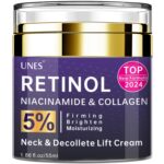 Neck Firming Cream with Retinol & Collagen – Tighten & Lift for Women & Men | Anti-Aging, Hydrating Day & Night Moisturizer (1.86 oz) - Image 2
