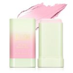 PH Color Changing Hydrating Blush Stick - 3-in-1 Tinted Solid Blush/Eyes/Lips (Shy Pink) - Image 2