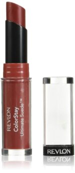 REVLON Lipstick, ColorStay Ultimate Suede Lipstick, High Impact Lip color with Moisturizing Creamy Formula, Infused with Vitamin E, 080 Fashionista, 0.09 Oz - Image 2