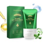 Retinol Neck Cream - Advanced Neck Firming Cream with AH8 for Crepey Skin, Hyaluronic Acid Moisturizer for Face, Neck & Body to Tighten, Lift & Reduce Wrinkles 4.23oz - Image 2