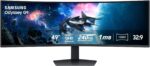 Samsung 49” Odyssey G9 Series DQHD 1000R Curved Gaming Monitor, 1ms(GtG), VESA DisplayHDR 1000, 240Hz, AMD FreeSync Premium Pro, Height Adjustable Stand, Ultrawide Screen, LS49CG954ENXZA, 2024 - Image 2