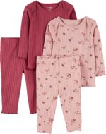 Simple Joys by Carter's unisex-baby 4-piece Textured Set - Image 2