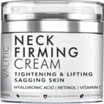 VALITIC Neck Cream for Tightening and Firming - Hyaluronic Acid, Retinol, and Vitamin C - Anti Aging Tightening & Lifting Sagging Skin Day and Night Cream - Image 2