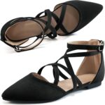 Womens Ballet Flats for Wedding: Comfortable Dress Work Flat for 2025 - Ladies Dressy Zipper Walking Shoes - Image 2