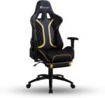X Rocker PC Computer Gaming Desk Chair with Wheels, College Dorm Room Essentials for Guys and Girls, Adjustable, Ergonomic Office Chair, Gifts for Gamers - Image 2